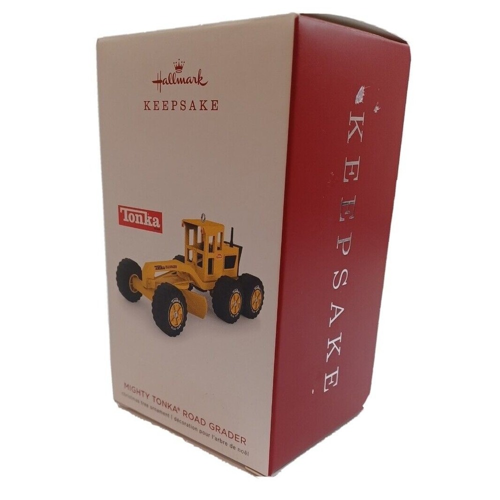 2018 Hallmark Keepsake Mighty Tonka Road Grader Ornament